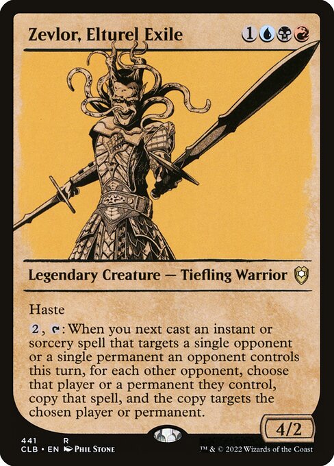 Zevlor, Elturel Exile (441) - SHOWCASE (Foil) - Commander Legends: Battle for Baldur's Gate - Game On