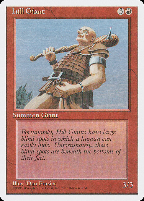 Hill Giant (201) - Fourth Edition - Game On