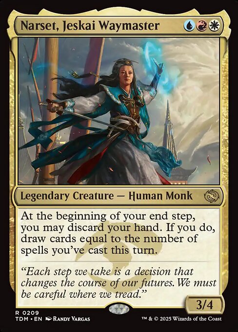 Narset, Jeskai Waymaster (209) - Tarkir: Dragonstorm - Game On