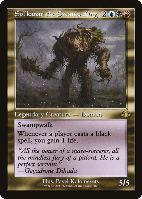 Sol'kanar the Swamp King (368) - Dominaria Remastered - Game On