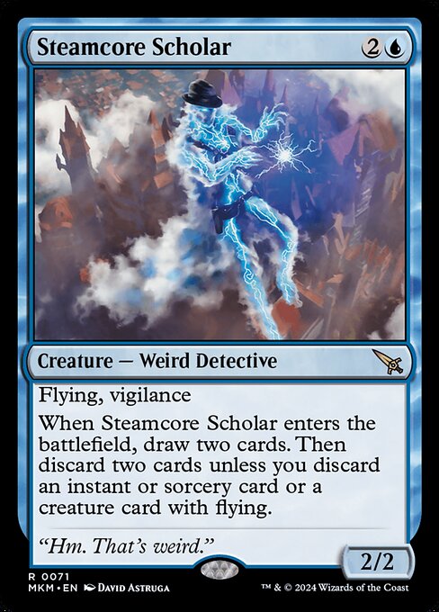 Steamcore Scholar (71) (Foil) - Murders at Karlov Manor - Game On