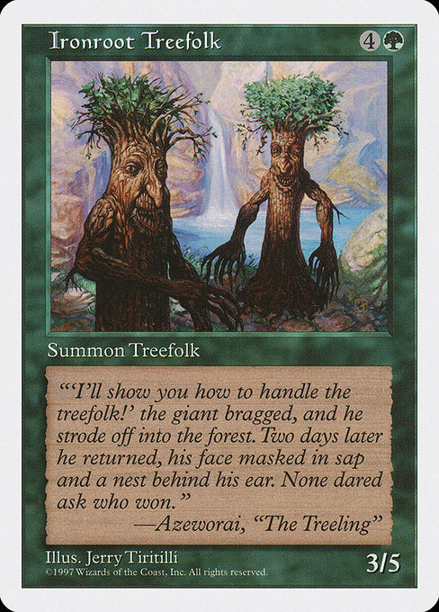Ironroot Treefolk (305) - Fifth Edition - Game On