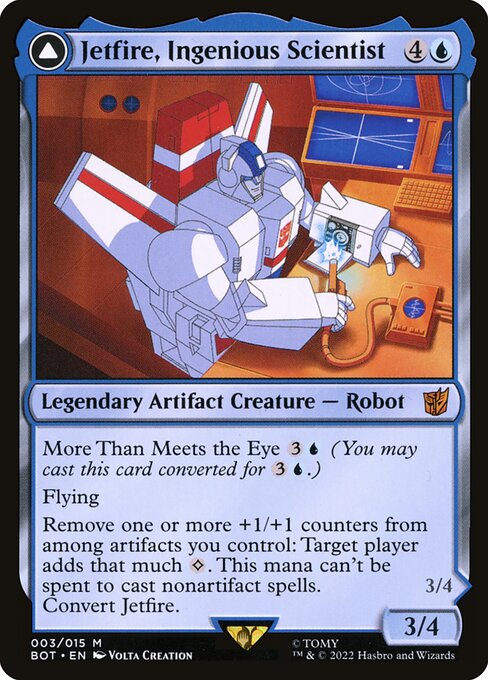 Jetfire, Ingenious Scientist // Jetfire, Air Guardian (3) - Transformers - Game On