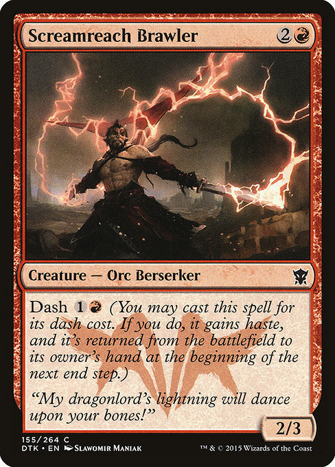 Screamreach Brawler (155) (Foil) - Dragons of Tarkir - Game On