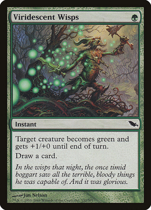 Viridescent Wisps (132) - Shadowmoor - Game On