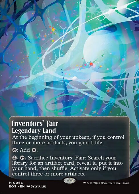 Inventors' Fair (66) - BORDERLESS - FULL ART (Foil) - Edge of Eternities: Stellar Sights - Game On