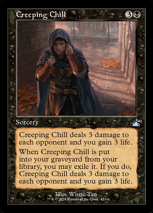 Creeping Chill (453) (Foil) - Ravnica Remastered - Game On