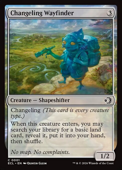 Changeling Wayfinder (1) (Foil) - Lorwyn Eclipsed - Game On
