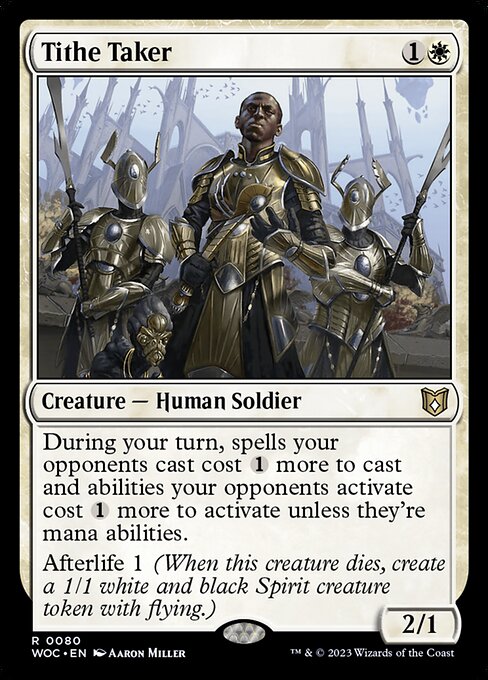 Tithe Taker (80) - Wilds of Eldraine Commander - Game On