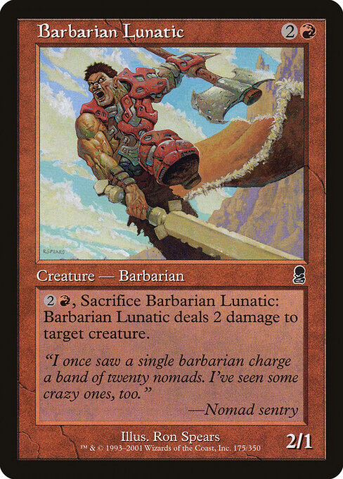 Barbarian Lunatic (175) - Odyssey - Game On