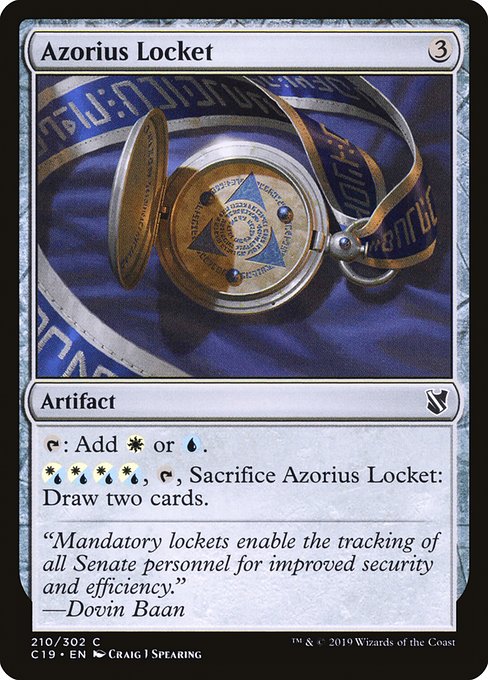 Azorius Locket (210) - Commander 2019 - Game On