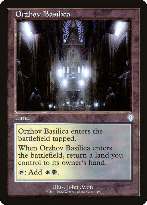 Orzhov Basilica (191) - The Brothers' War Commander - Game On