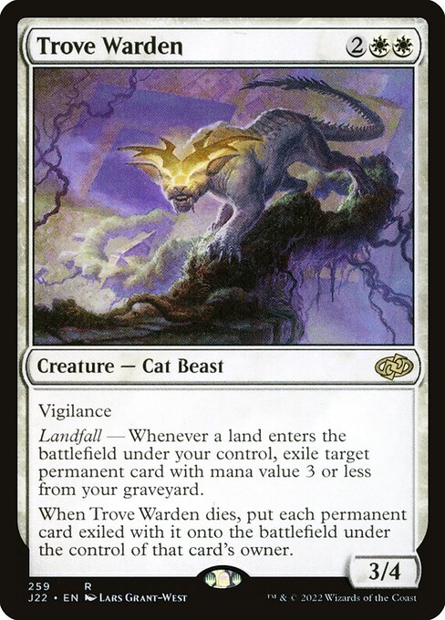 Trove Warden (259) - Jumpstart 2022 - Game On