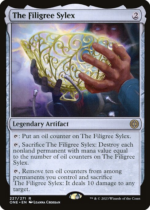 The Filigree Sylex (227) (Foil) - Phyrexia: All Will Be One - Game On