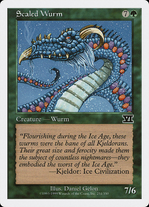 Scaled Wurm (251) - Classic Sixth Edition - Game On