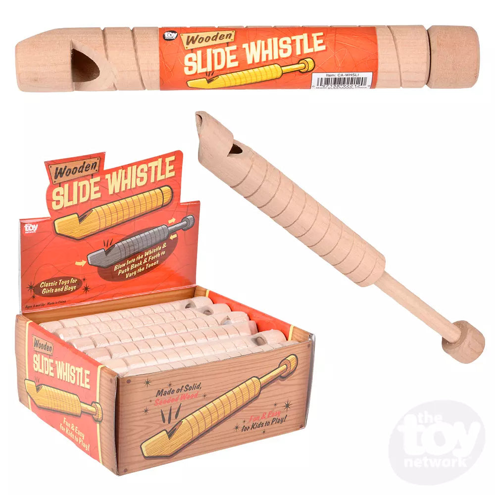 7.5" Wooden Slide Whistle - Game On
