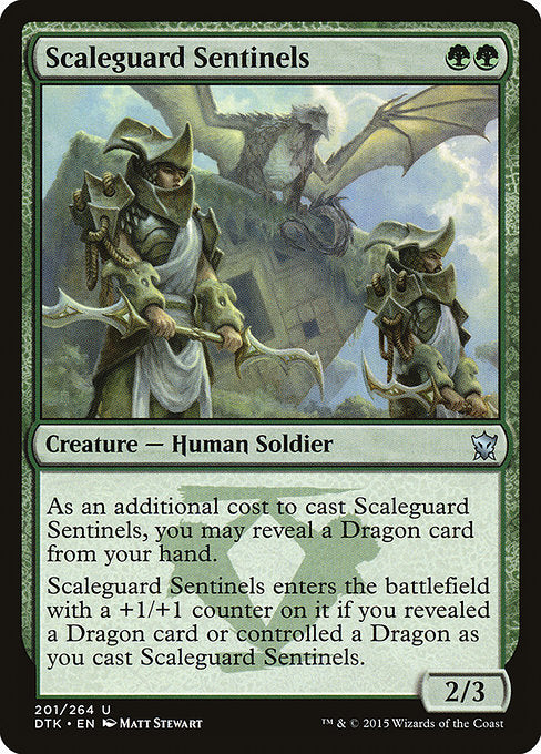 Scaleguard Sentinels (201) (Foil) - Dragons of Tarkir - Game On