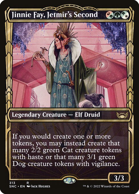 Jinnie Fay, Jetmir's Second (313) - SHOWCASE (Foil) - Streets of New Capenna - Game On
