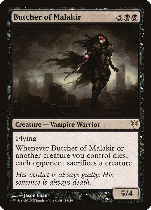 Butcher of Malakir (18) - Duel Decks: Sorin vs. Tibalt - Game On