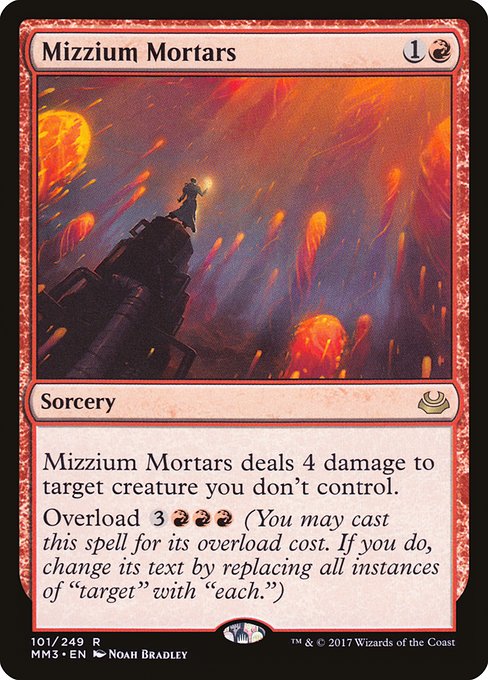 Mizzium Mortars (101) - Modern Masters 2017 - Game On