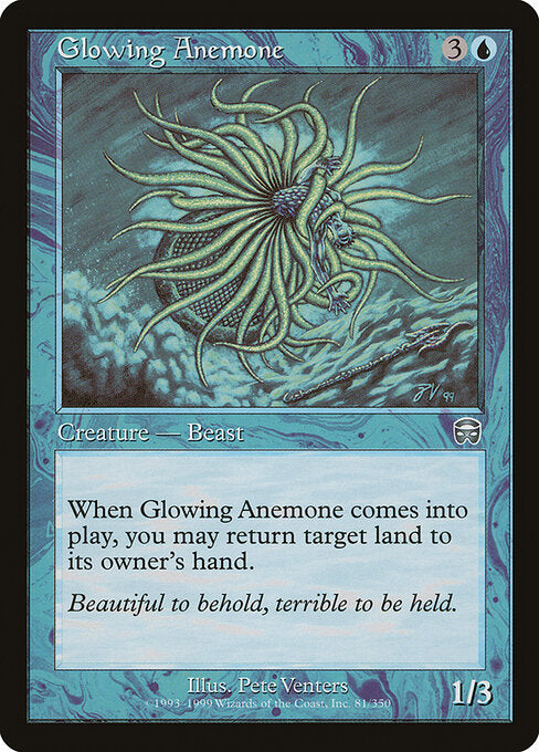 Glowing Anemone (81) - Mercadian Masques - Game On