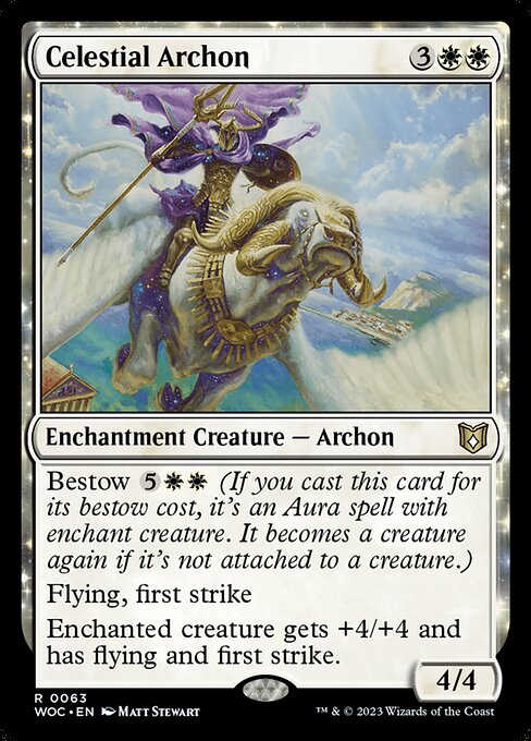 Celestial Archon (63) - Wilds of Eldraine Commander - Game On