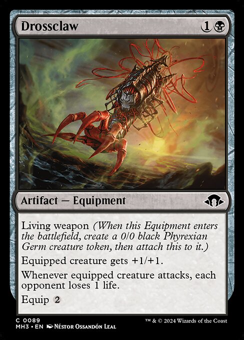 Drossclaw (89) (Foil) - Modern Horizons 3 - Game On