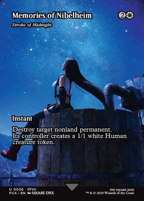 Stroke of Midnight (26) - BORDERLESS - FULL ART - Final Fantasy: Through the Ages - Game On