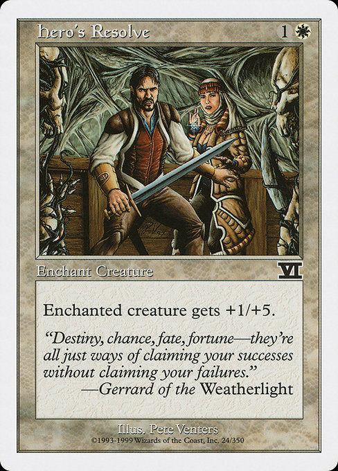 Hero's Resolve (24) - Classic Sixth Edition - Game On