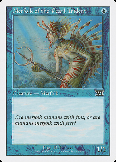 Merfolk of the Pearl Trident (82) - Classic Sixth Edition - Game On