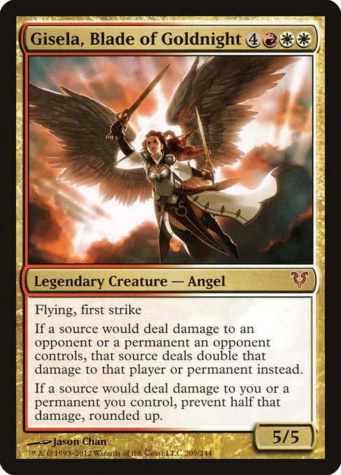 Gisela, Blade of Goldnight (209) (Foil) - Avacyn Restored - Game On