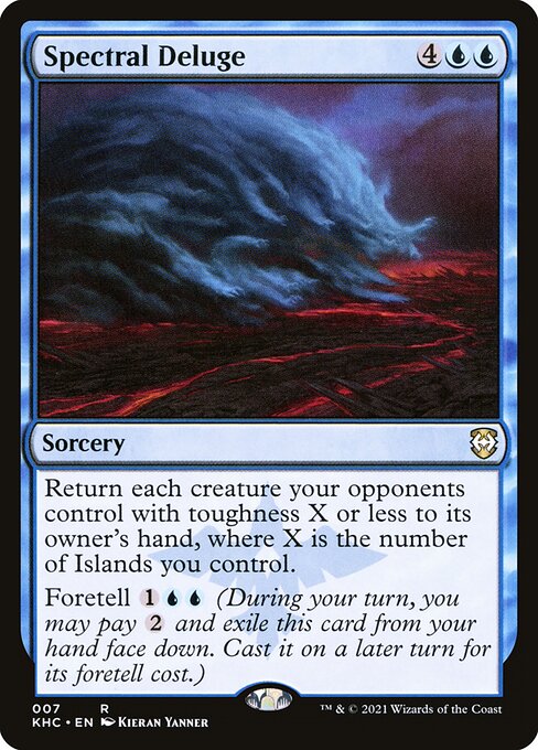 Spectral Deluge (7) - Kaldheim Commander - Game On