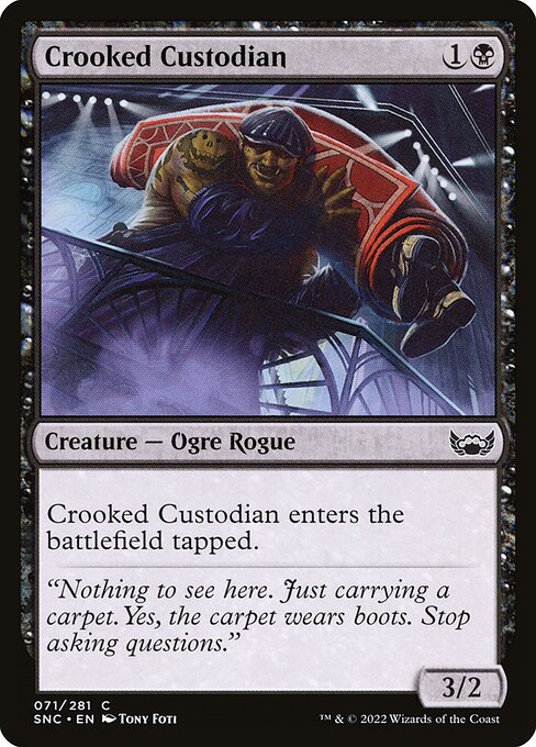 Crooked Custodian (71) (Foil) - Streets of New Capenna - Game On