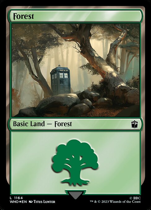 Forest (1164) (Foil) - Doctor Who - Game On