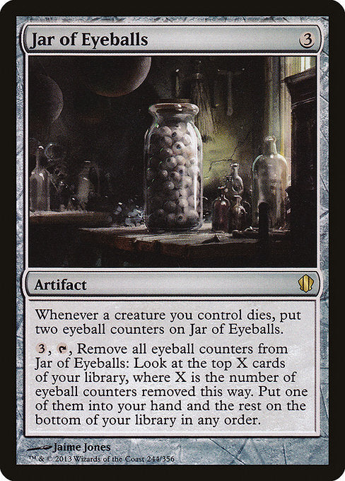 Jar of Eyeballs (244) - Commander 2013 - Game On