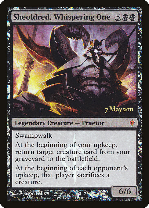 Sheoldred, Whispering One (73★) (Foil) - New Phyrexia Promos - Game On