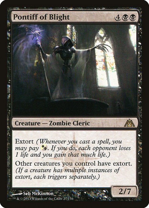 Pontiff of Blight (27) - Dragon's Maze - Game On