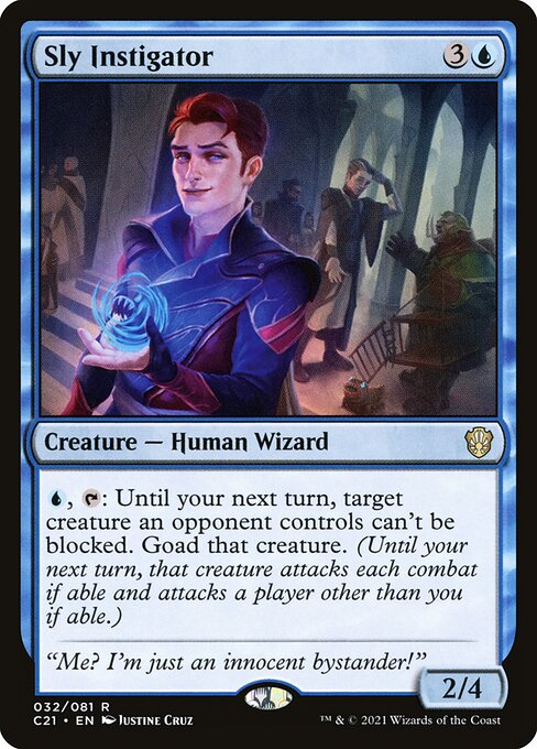 Sly Instigator (32) - Commander 2021 - Game On