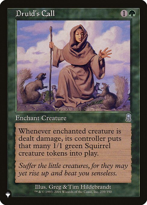 Druid's Call (ODY-239) - The List - Game On