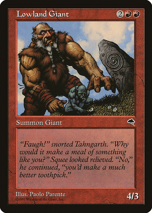 Lowland Giant (187) - Tempest - Game On