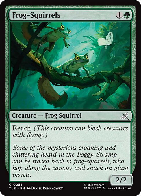 Frog-Squirrels (251) (Foil) - Avatar: The Last Airbender Eternal - Game On