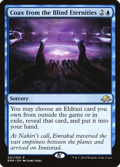 Coax from the Blind Eternities (51) (Foil) - Eldritch Moon - Game On