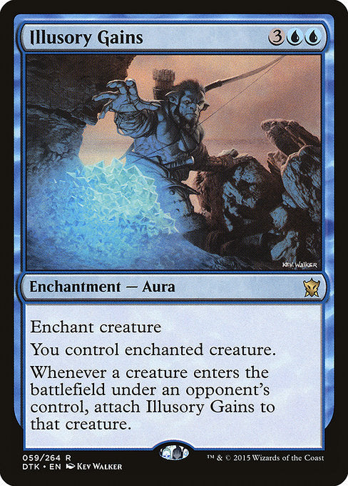 Illusory Gains (59) (Foil) - Dragons of Tarkir - Game On