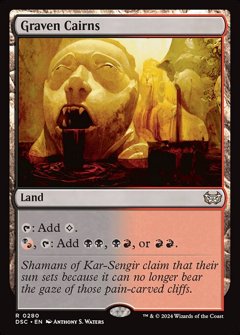 Graven Cairns (280) - Duskmourn: House of Horror Commander - Game On