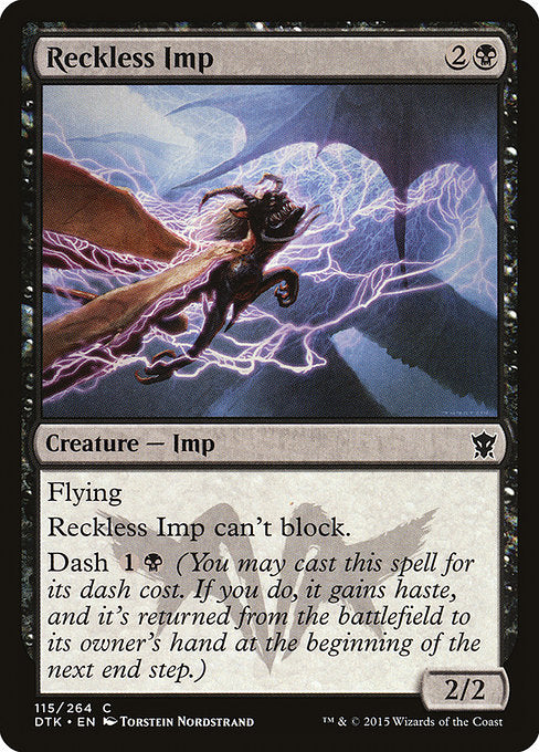 Reckless Imp (115) (Foil) - Dragons of Tarkir - Game On