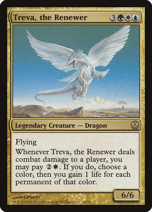 Treva, the Renewer (49) - Duel Decks: Phyrexia vs. the Coalition - Game On