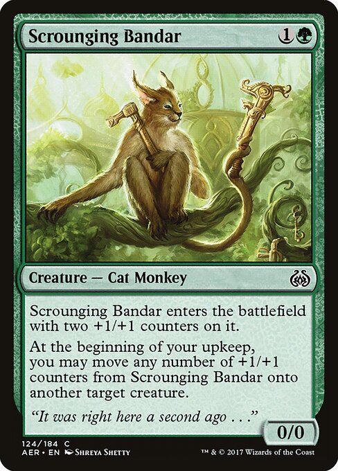 Scrounging Bandar (124) (Foil) - Aether Revolt - Game On