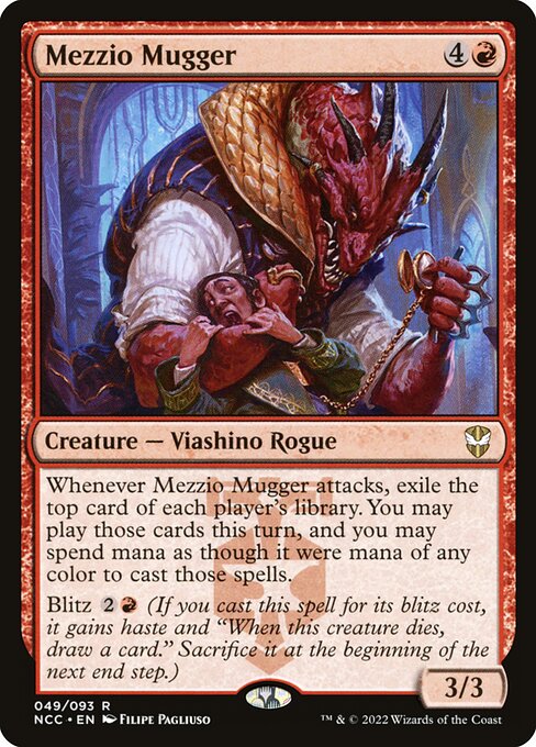 Mezzio Mugger (49) - New Capenna Commander - Game On