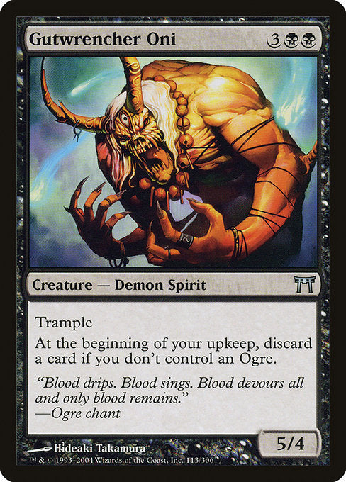 Gutwrencher Oni (113) - Champions of Kamigawa - Game On