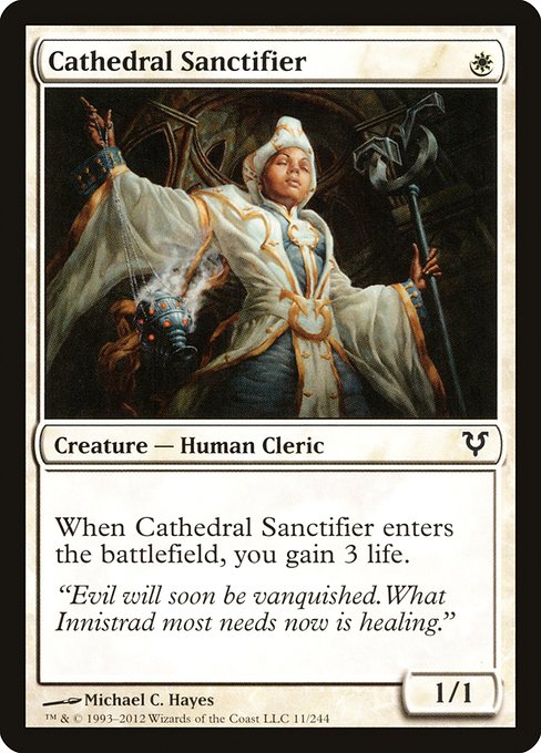 Cathedral Sanctifier (11) (Foil) - Avacyn Restored - Game On